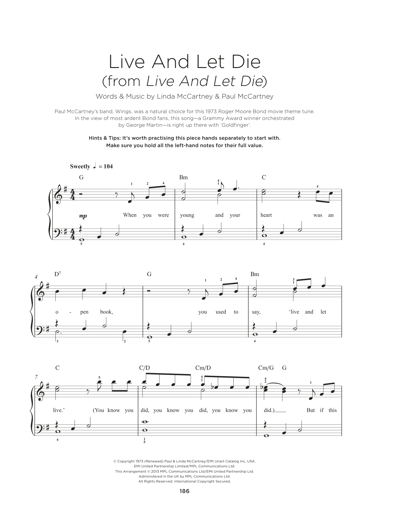 Produktbild zu:  Live And Let Die - Wings