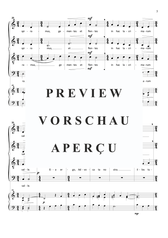 Produktgalerie: Seite 6 von 11 Salve Regina, , Gemischter Chor SSATB