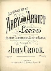 cover: 'Arry And 'Arriet Lancers, 
