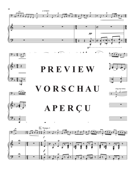 Product gallery: Page 13 of 21 Variations on "The Anvil Chorus" , , (tuba + piano)