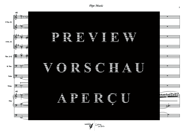 Produktgalerie: Seite 7 von 11 Pipe Music, , (Brass Ensemble und Orgel, Pauken)