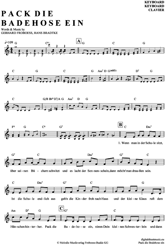 Product picture to: Pack die Badehose ein Conni Froboess