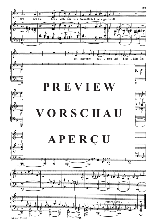 Product gallery: Page 3 of 3 Im Rhein, im heiligen Strome, Op.48 No.6, , Medium Voice and Piano