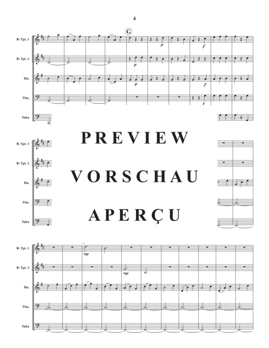 Produktgalerie: Seite 6 von 17 Third Movement , , (Blechbläser Quintett)