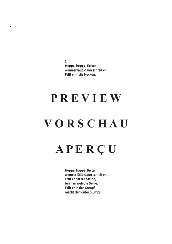 gallery: Hoppe, hoppe, Reiter , , (Gesang + Klavier)