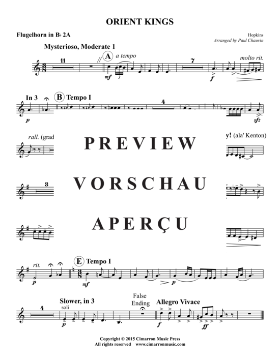Produktgalerie: Seite 8 von 16 Orient Kings , , (Doppel Blechbläserquintett)
