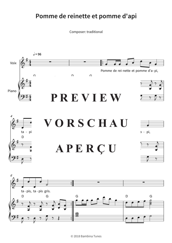 Produktbild zu: Pomme de reinette et pomme d´apitraditional