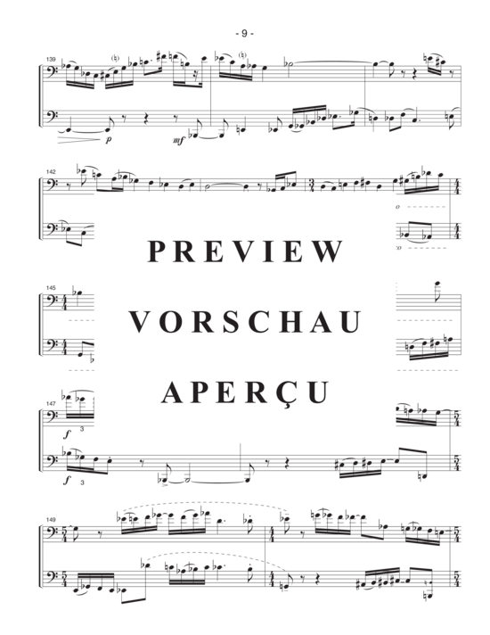 Product gallery: Page 12 of 21 Four Miniatures , , (trombone/euphonium and bass trombone/tuba)