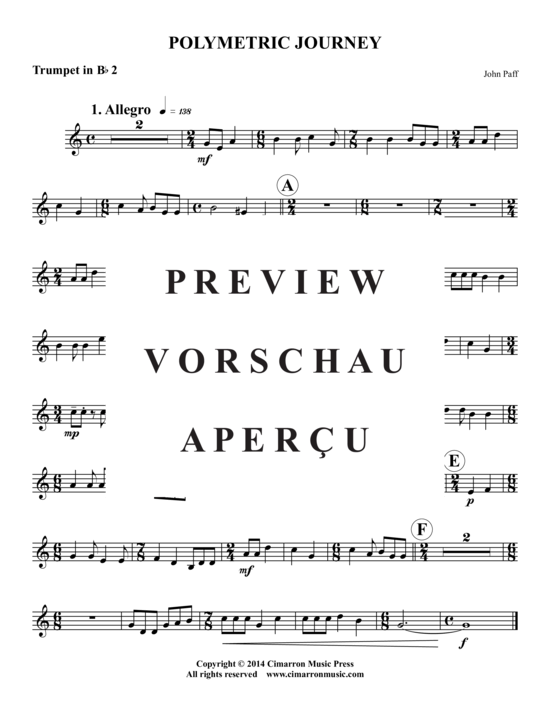 Produktgalerie: Seite 14 von 21 Polymetric Journey , , (Blechbläser-Quintett)