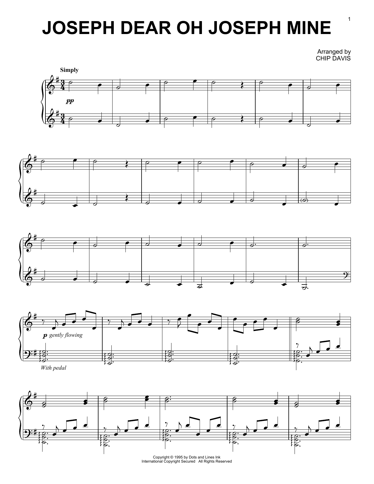 Produktbild zu: Joseph Dear Oh Joseph Mine
