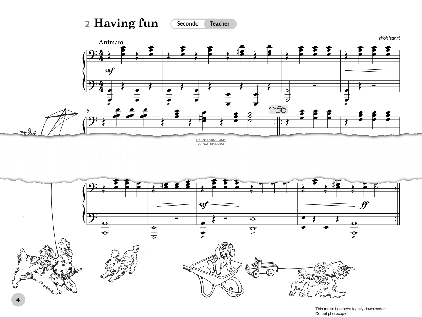 Produktgalerie: Seite 1 von 1 Having Fun, Heinrich Wohlfahrt, Klavier