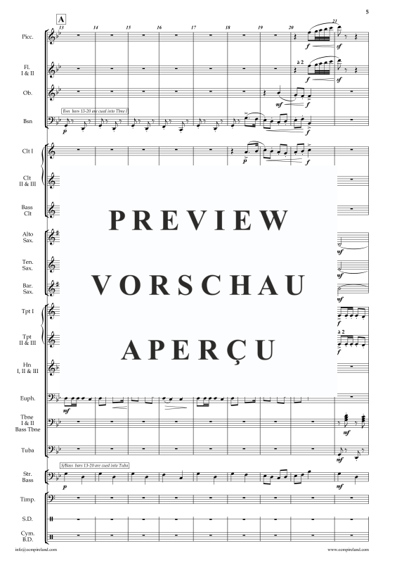 Produktgalerie: Seite 8 von 11 Finnegans Wake, , Concert Band