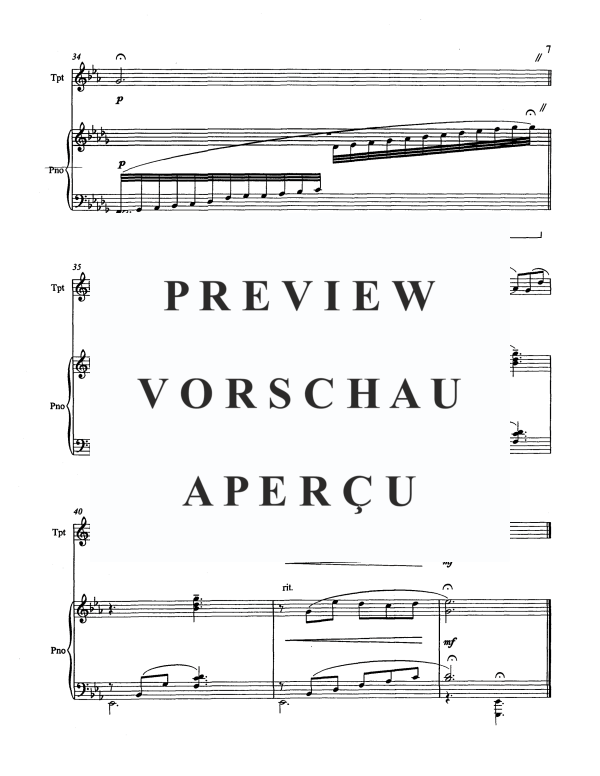 Produktgalerie: Seite 9 von 11 Suite, , Trompete in B und Klavier