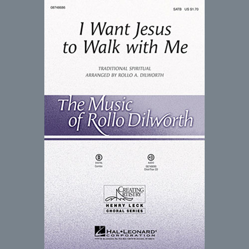 cover: I Want Jesus To Walk With Me, Rollo Dilworth