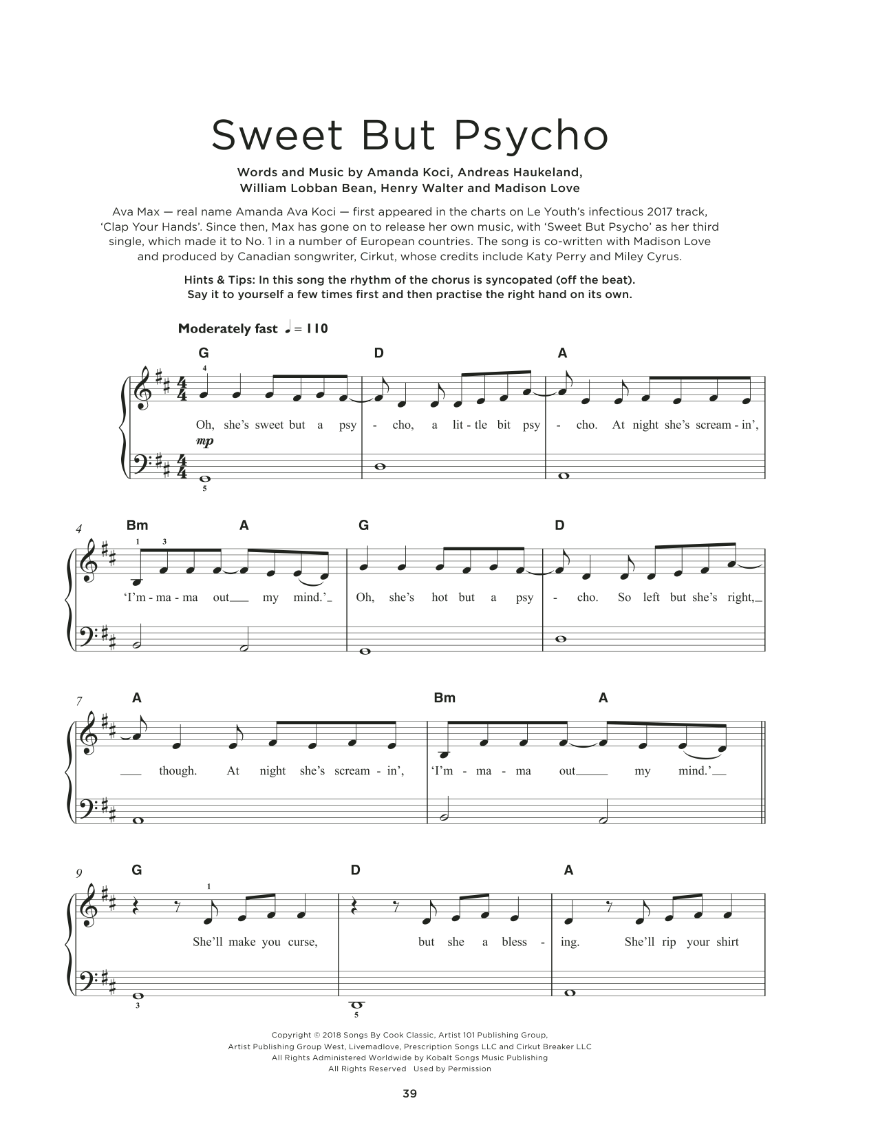 Produktbild zu: Sweet But Psycho