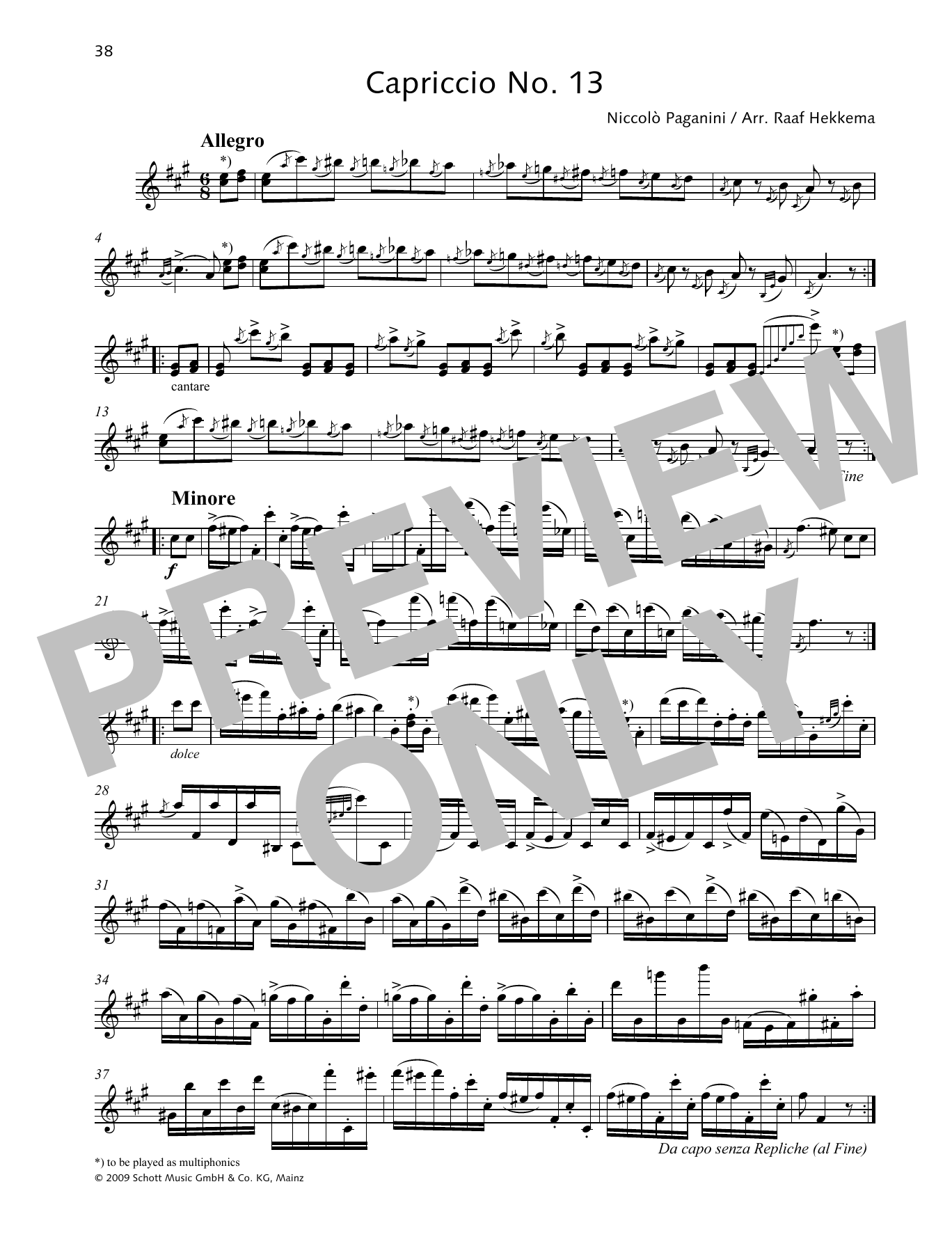 Product picture to: Capriccio No. 13