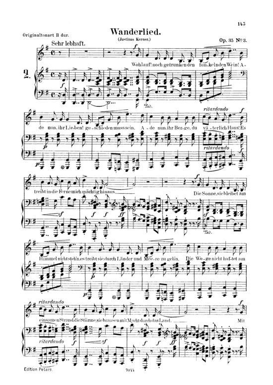 gallery: Wanderlied Op.35 No.3 , , (Gesang tief + Klavier)