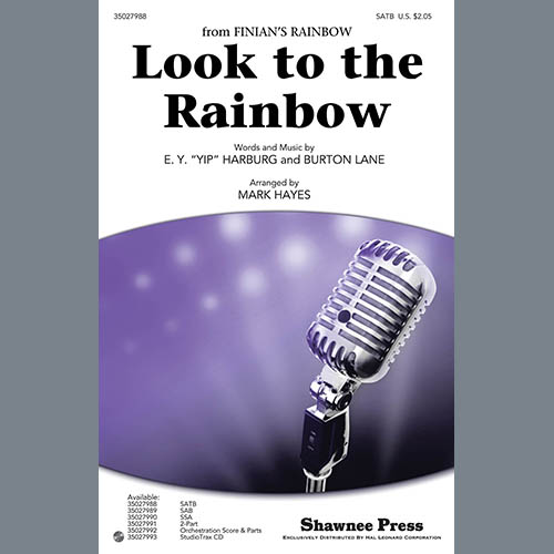 Produktbild zu: Look To The Rainbow - Percussion 1