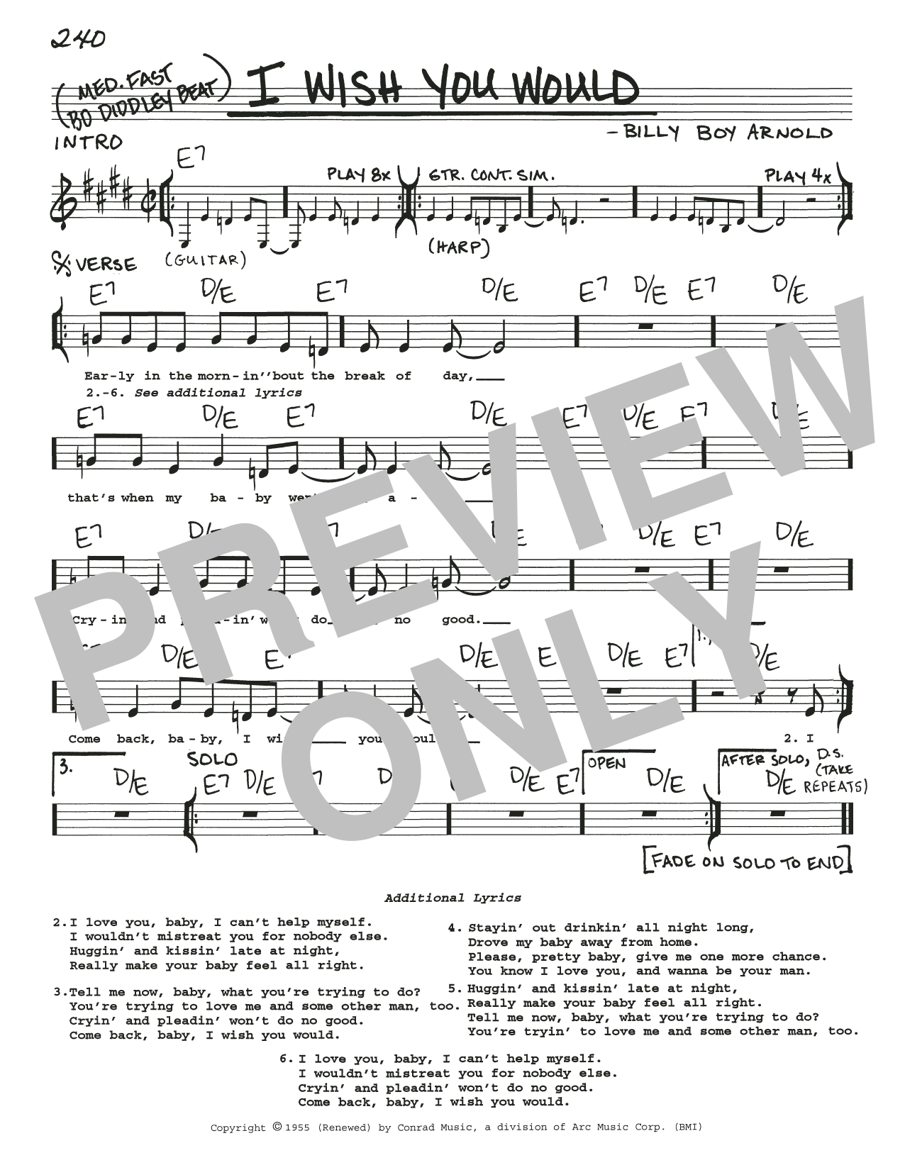 Produktbild zu: I Wish You Would
