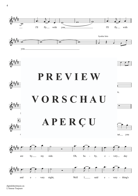 Produktgalerie: Seite 5 von 6 L'Amour Toujours, Gigi D'Agostino, Tenorsaxophon