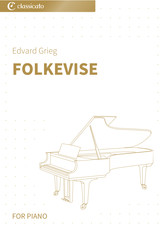 Product picture to: Folkevise - Nr. 5 fra Lyriske stykker, bok 1, op. 12Edvard Grieg