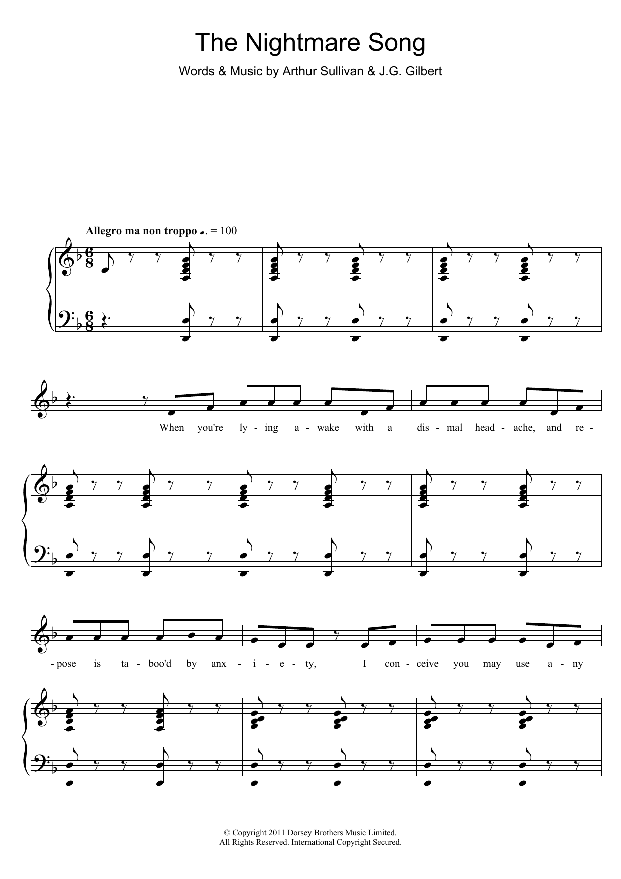 Produktbild zu: The Nightmare Song