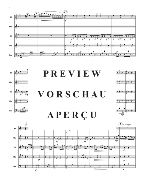 Produktgalerie: Seite 5 von 21 Akvareller – 10 Sätze , , (Holzbläser-Quintett)