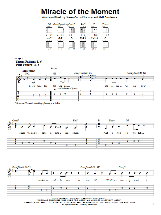 Product gallery: Page 1 of 1 Miracle Of The Moment, Steven Curtis Chapman