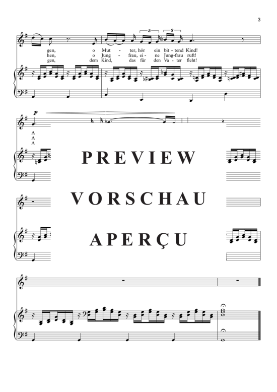 gallery: Ave Maria d1 - d2 , , (Mezzo-Sopran + Orgel)
