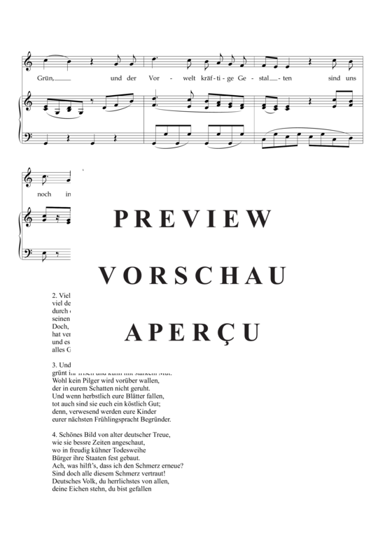 Product gallery: Page 3 of 3 Die fünf Eichen bei Dellwitz , , (voice + piano)