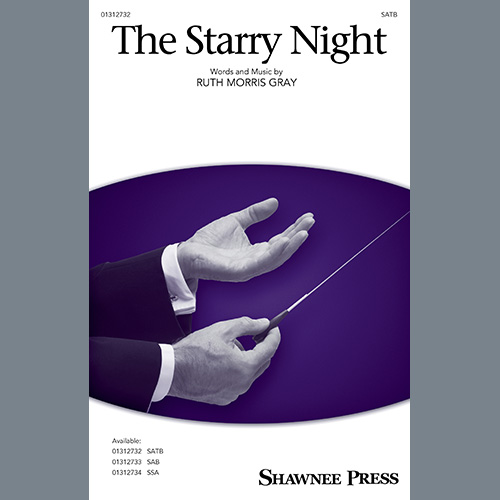 cover: The Starry Night, Ruth Morris Gray, Chor