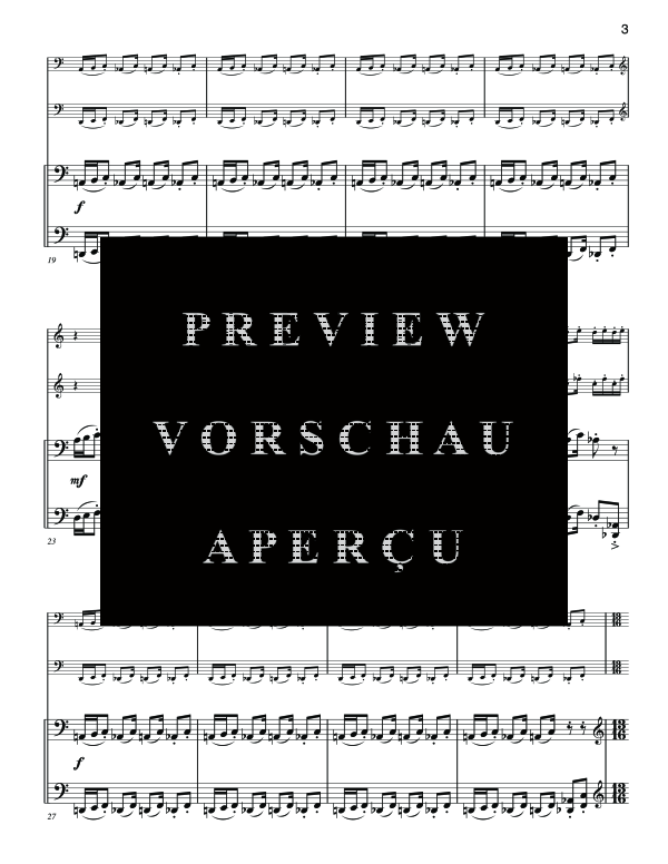 Produktgalerie: Seite 7 von 11 Bass Clarinet Double Concerto, , (Trio 2x Bass Klarinette und Klavier)