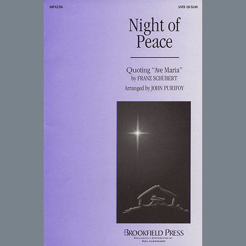 cover: Night Of Peace (arr. John Purifoy), Franz Schubert