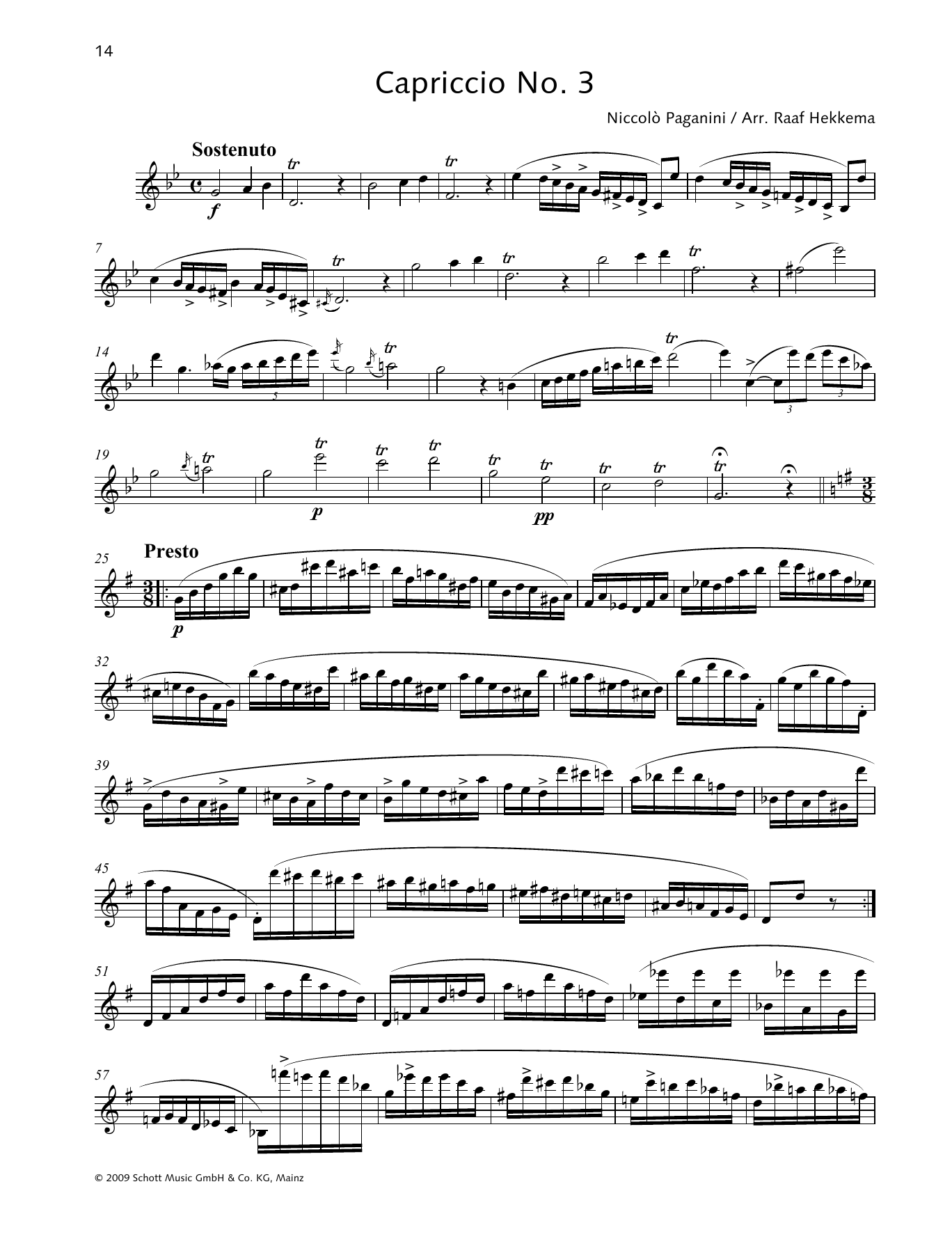 Product picture to: Capriccio No. 3