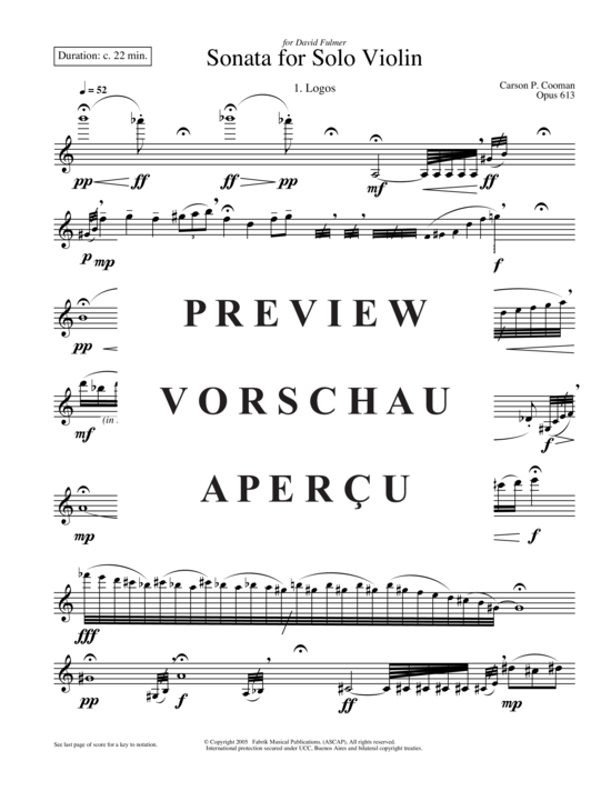 Product gallery: Page 4 of 13 Sonata for solo violin , , (violin)