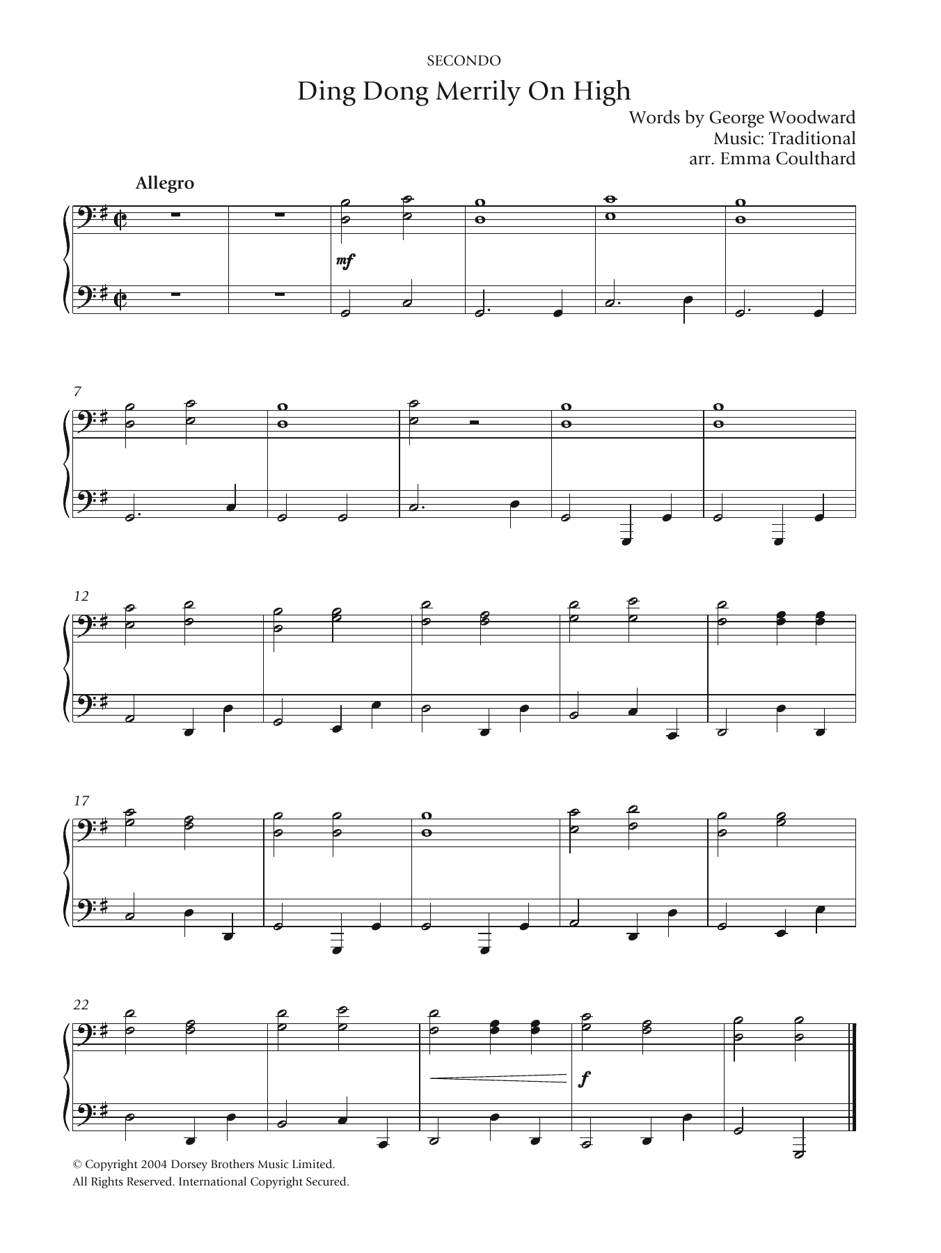 Product gallery: Page 1 of 1 Ding Dong! Merrily On High, Christmas Carol