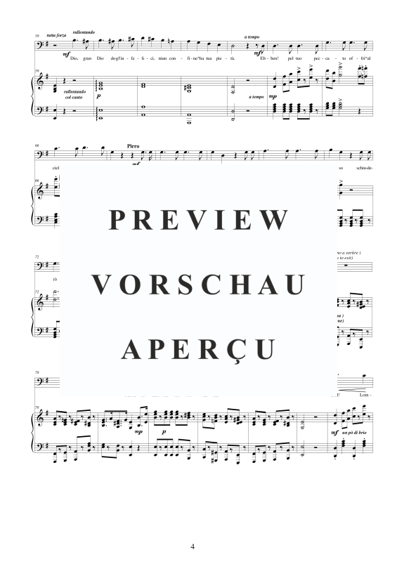 Produktgalerie: Seite 5 von 9 I Lombardi - (Act 2-IV-V) - Ma chi viene a questa volta, , Bass Duett und Klavier