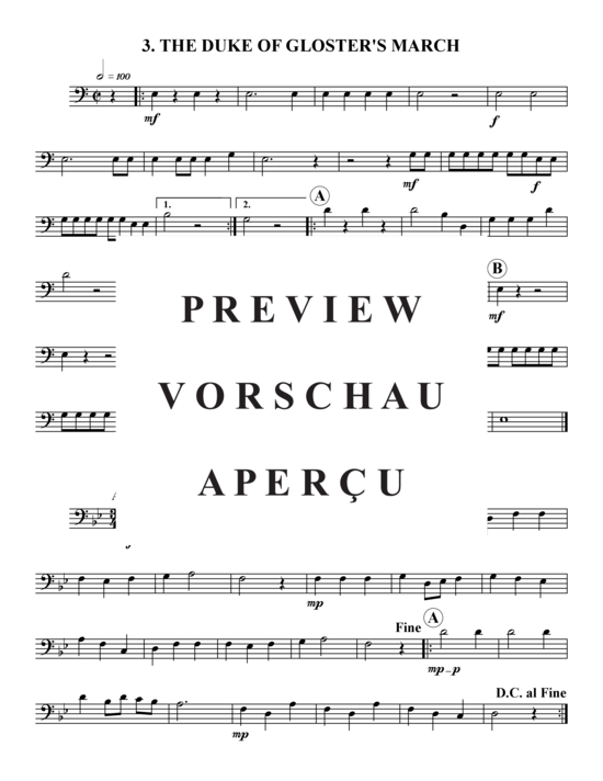 Produktgalerie: Seite 14 von 21 Suite of Royal Marches – 6 Stücke , , (Blechbläserquintett)