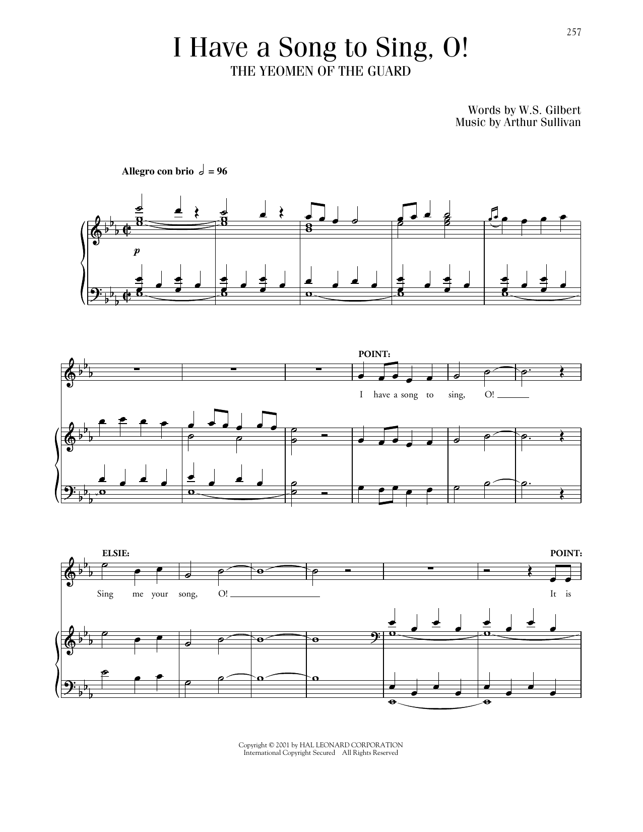 Product picture to: I Have A Song To Sing