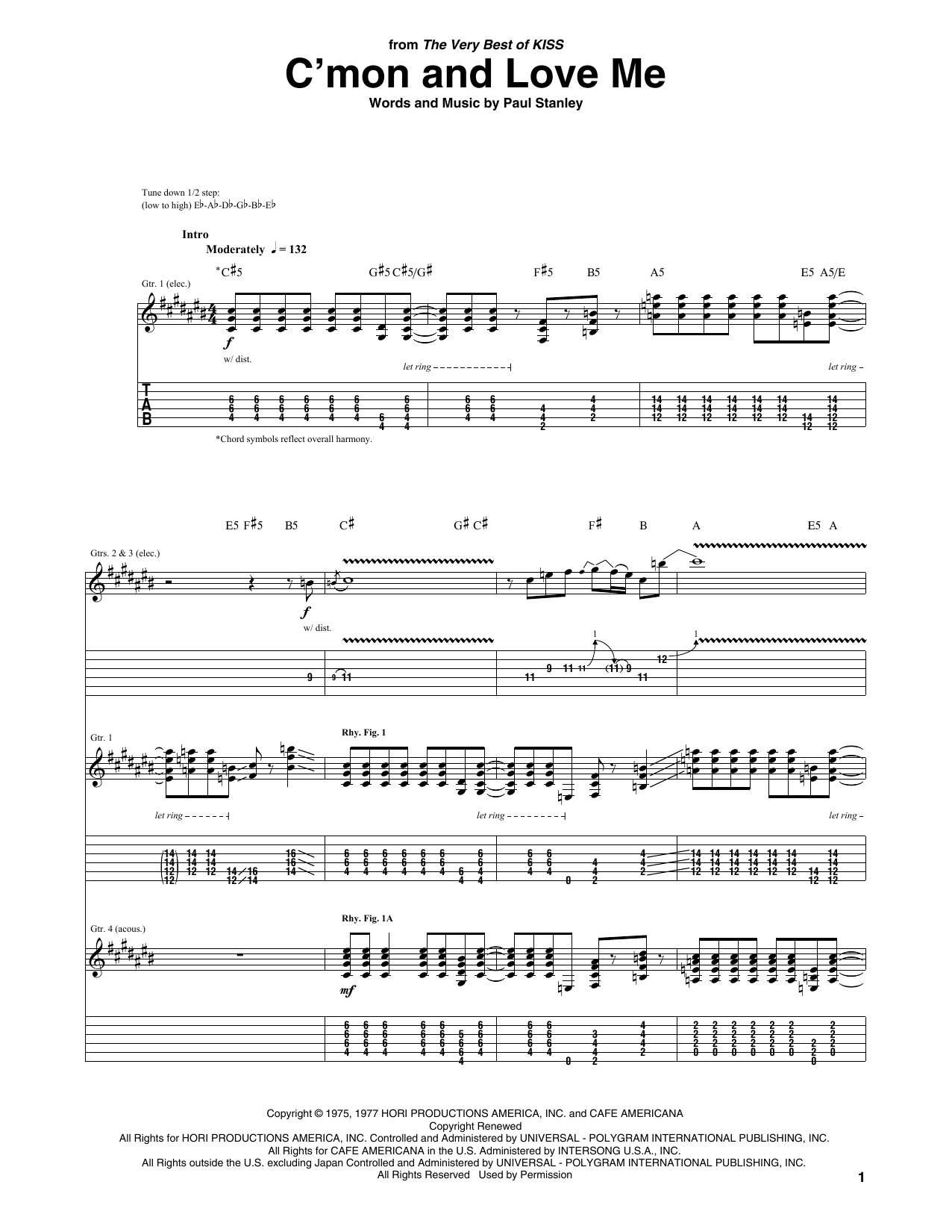 Produktbild zu: C'mon And Love Me