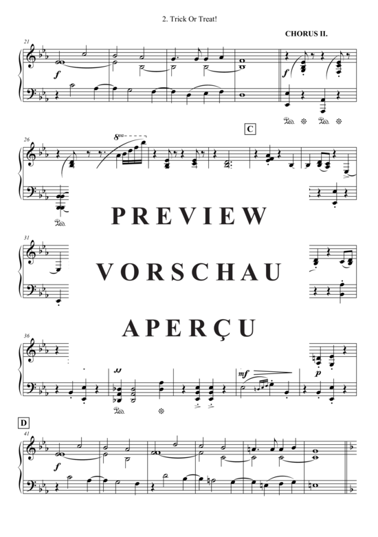 Produktgalerie: Seite 21 von 21 Trick Or Treat! , , (Jazz Combo Band + 2 Bläser)