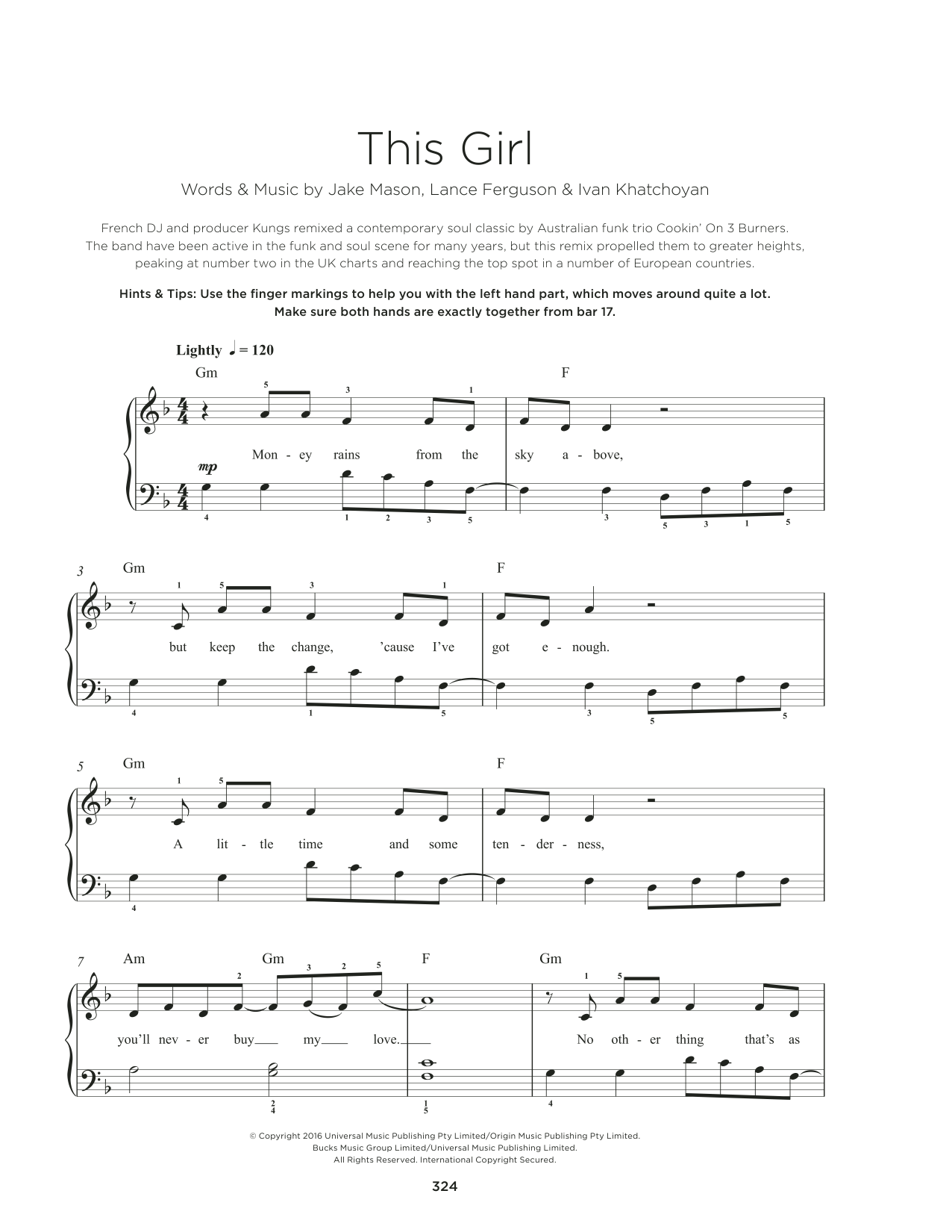 Produktbild zu:  This Girl - Kungs vs. Cookin' on 3 Burners