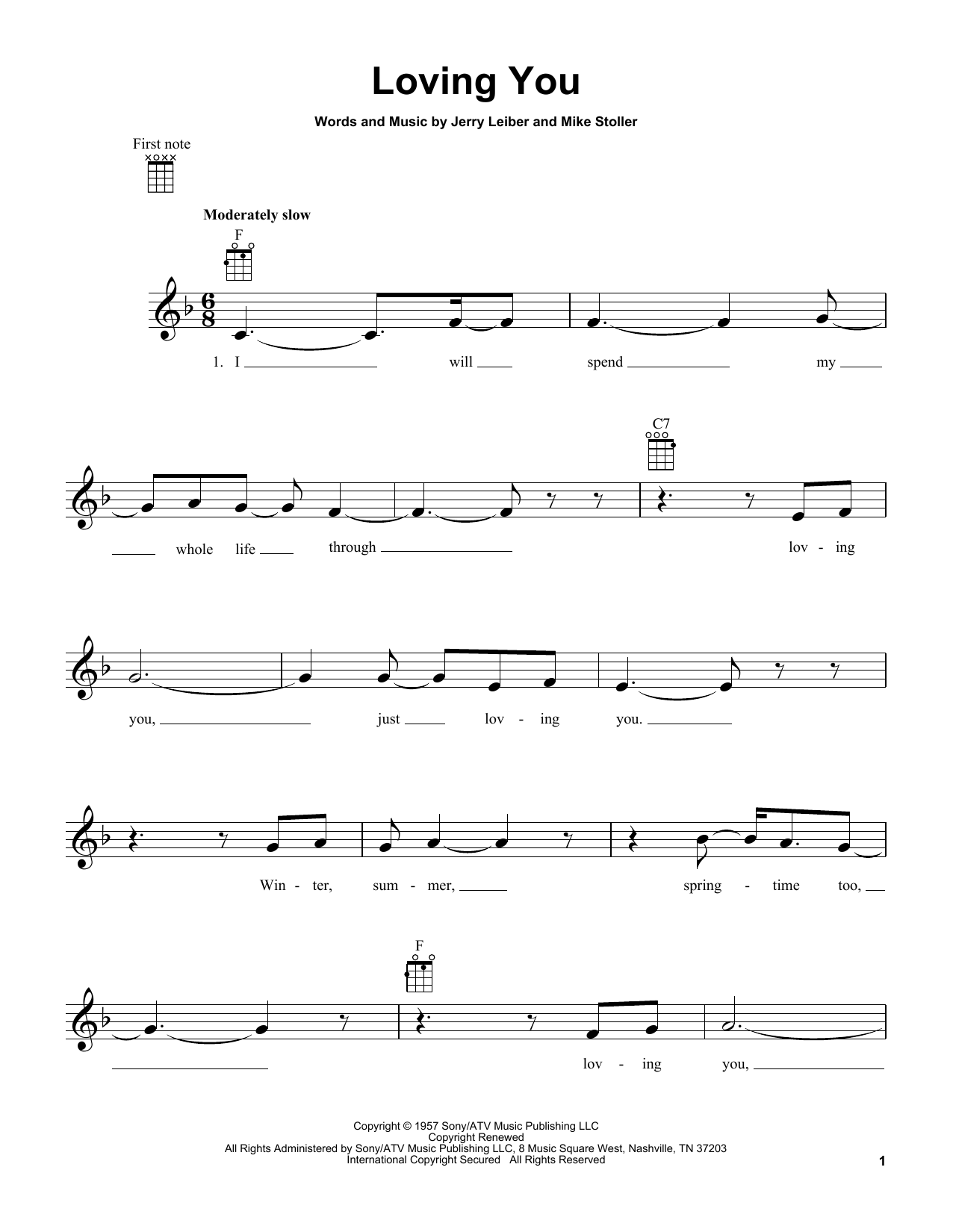 Product gallery: Page 1 of 1 Loving You, Elvis Presley
