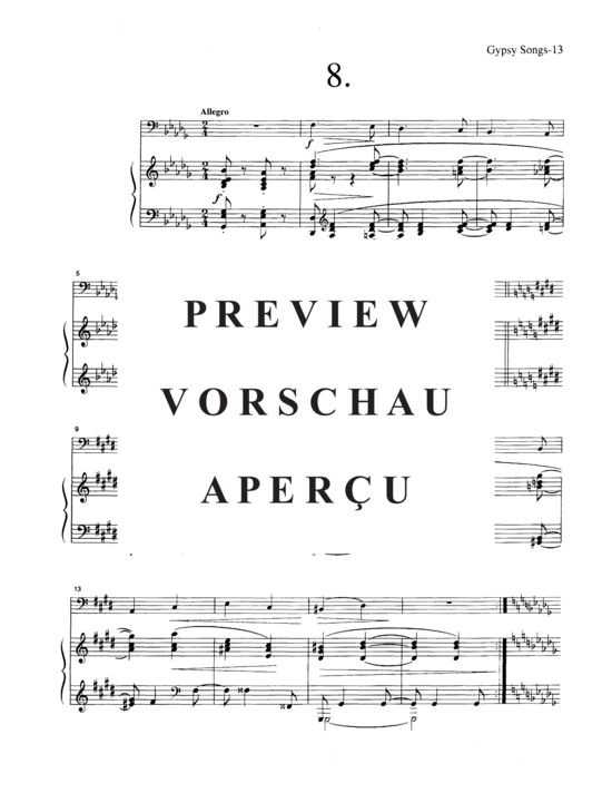 Product gallery: Page 16 of 20 Gypsy Songs , , (tuba + piano)