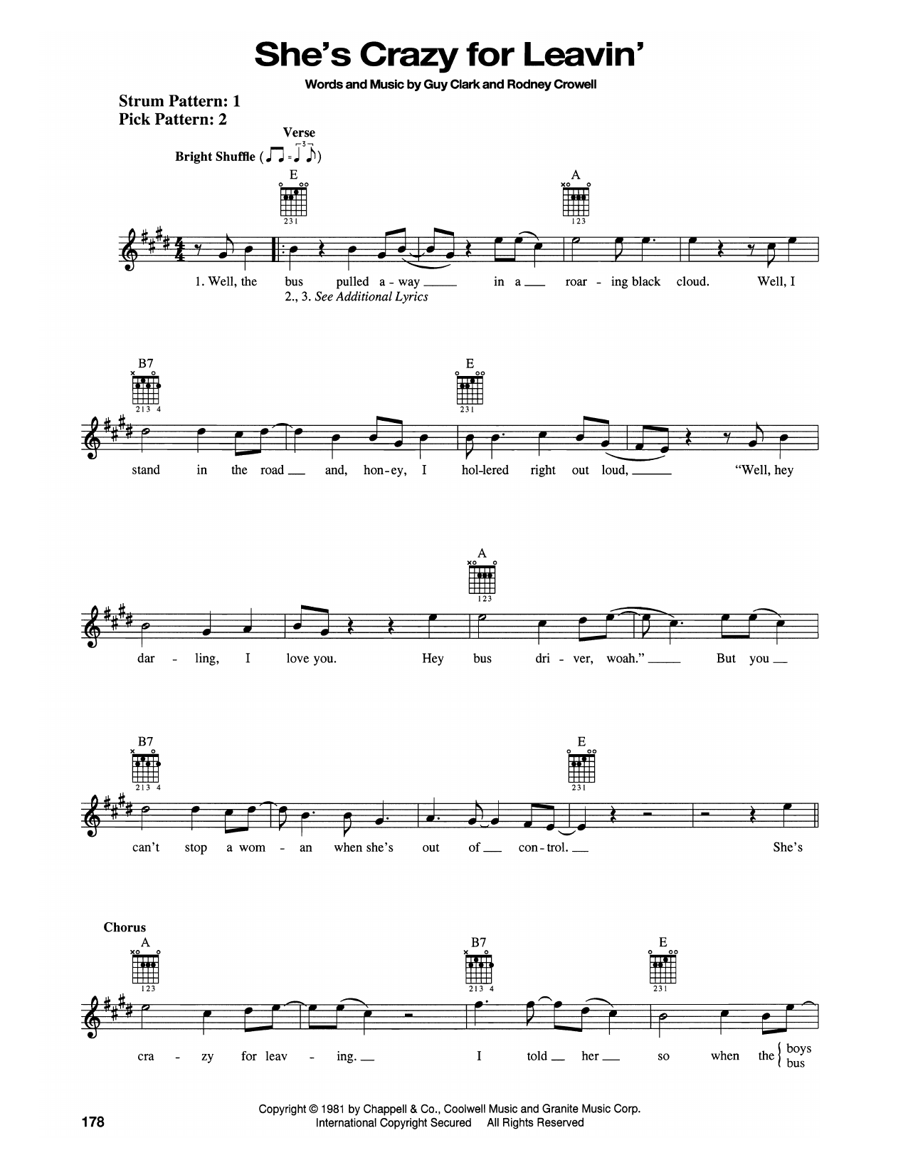 Produktbild zu: She's Crazy For Leavin'