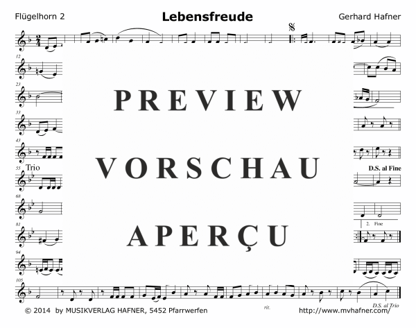 Product gallery: Page 9 of 11 Lebensfreude, , (woodwind and brass)