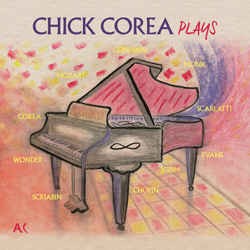 cover: The Yellow Nimbus, Chick Corea, Klavier