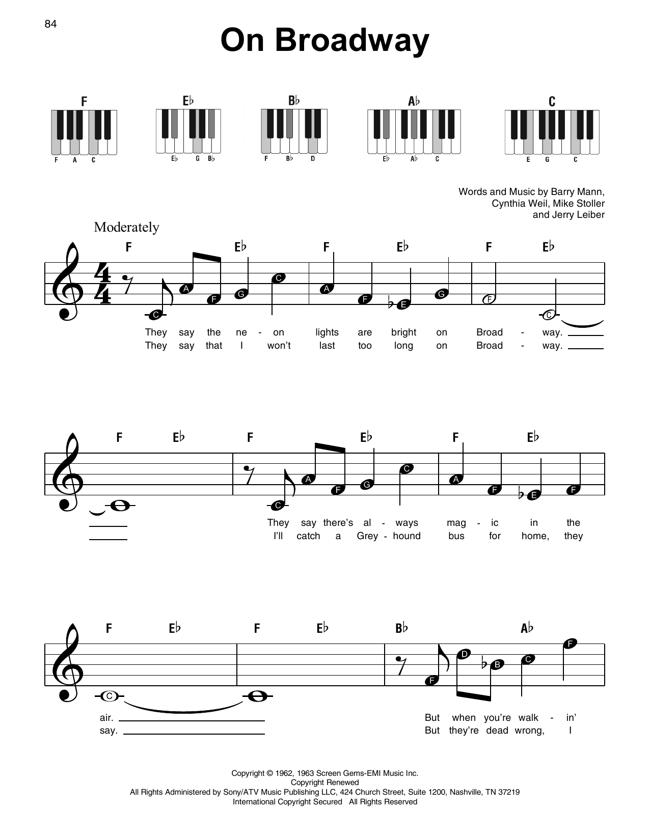 Produktgalerie: Seite 1 von 1 On Broadway, George Benson, Klavier