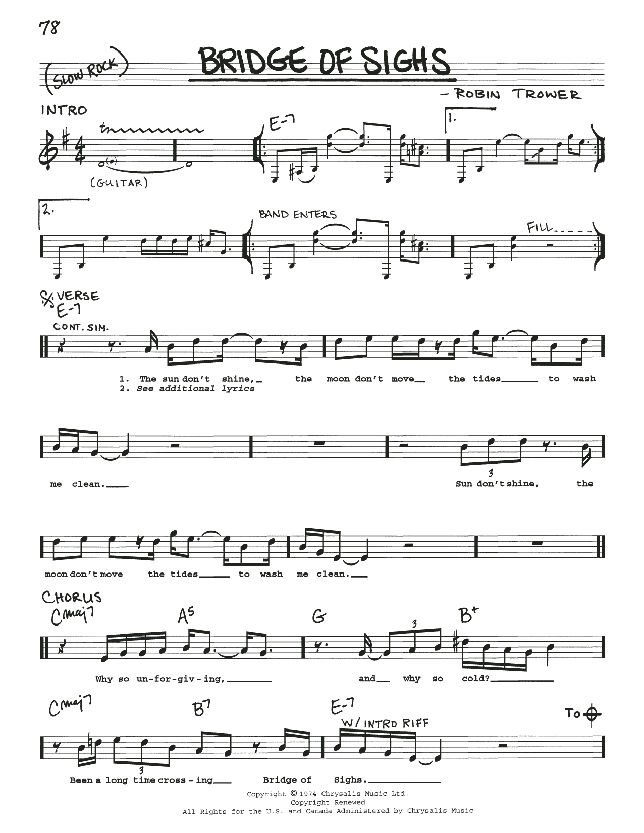 Produktbild zu: Bridge Of Sighs