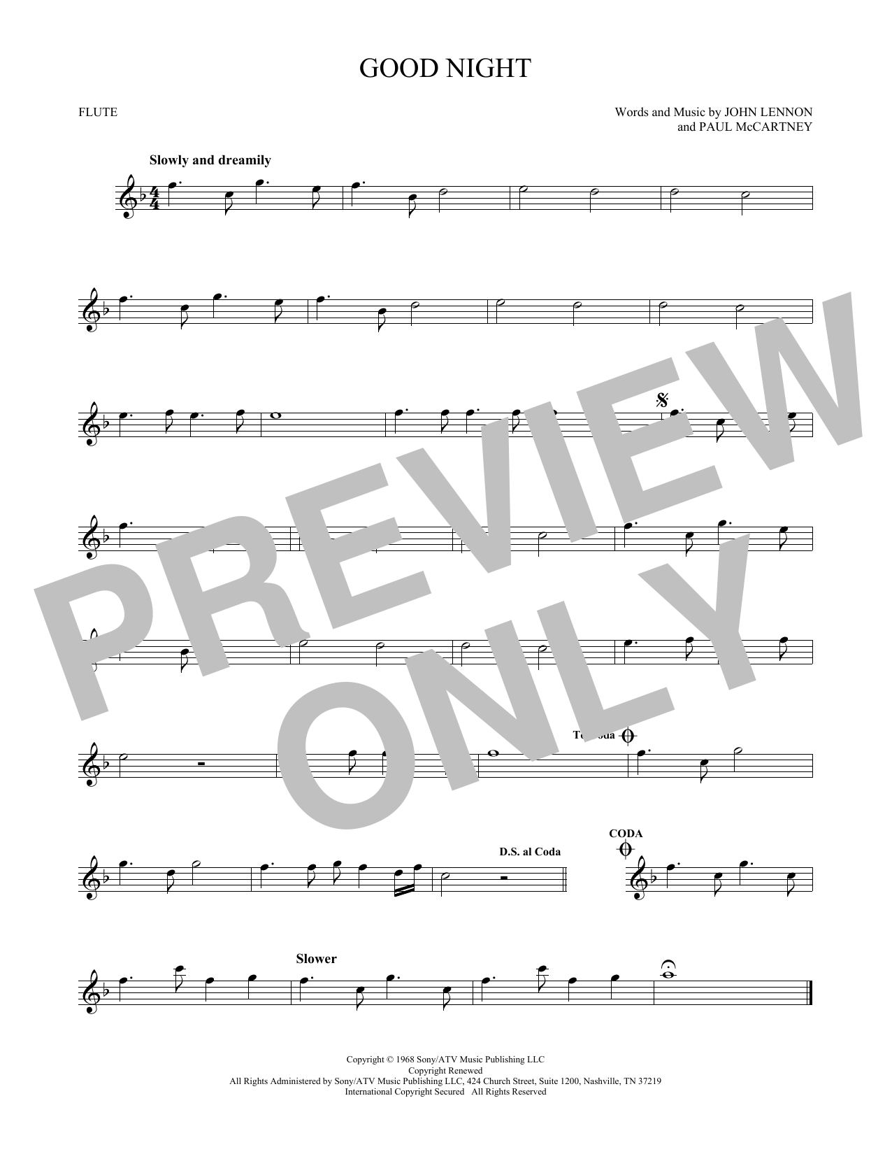 Product gallery: Page 1 of 1 Good Night, The Beatles